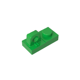 GDS-824 - Hinge Plate 1 x 2 Locking with 1 Finger On Top