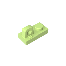 GDS-824 - Hinge Plate 1 x 2 Locking with 1 Finger On Top