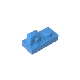 GDS-824 - Hinge Plate 1 x 2 Locking with 1 Finger On Top