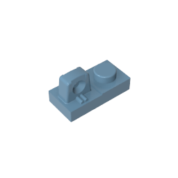 GDS-824 - Hinge Plate 1 x 2 Locking with 1 Finger On Top