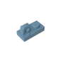 GDS-824 - Hinge Plate 1 x 2 Locking with 1 Finger On Top