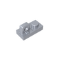GDS-824 - Hinge Plate 1 x 2 Locking with 1 Finger On Top