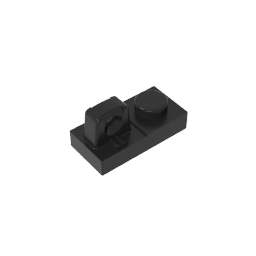 GDS-824 - Hinge Plate 1 x 2 Locking with 1 Finger On Top