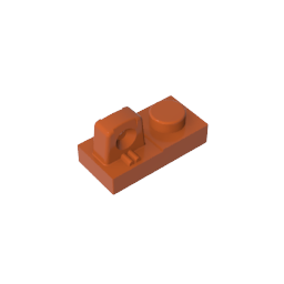 GDS-824 - Hinge Plate 1 x 2 Locking with 1 Finger On Top