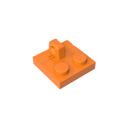 GDS-825 - Hinge Plate 2 x 2 Locking with 1 Finger on Top