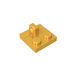 GDS-825 - Hinge Plate 2 x 2 Locking with 1 Finger on Top