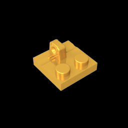 GDS-825 - Hinge Plate 2 x 2 Locking with 1 Finger on Top