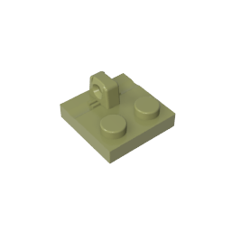 GDS-825 - Hinge Plate 2 x 2 Locking with 1 Finger on Top
