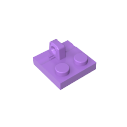 GDS-825 - Hinge Plate 2 x 2 Locking with 1 Finger on Top