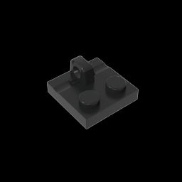 GDS-825 - Hinge Plate 2 x 2 Locking with 1 Finger on Top