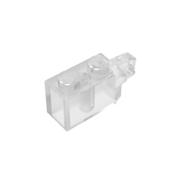 GDS-826 - Hinge Brick 1 x 2 Locking with 1 Finger Vertical End