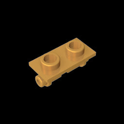 GDS-828 - Hinge Brick 1 x 2 Top Plate Thin