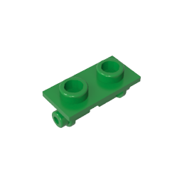 GDS-828 - Hinge Brick 1 x 2 Top Plate Thin