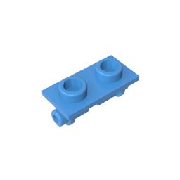 GDS-828 - Hinge Brick 1 x 2 Top Plate Thin