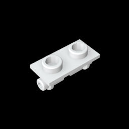 GDS-828 - Hinge Brick 1 x 2 Top Plate Thin