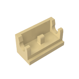 GDS-829 - Hinge Brick 1 x 2 Base