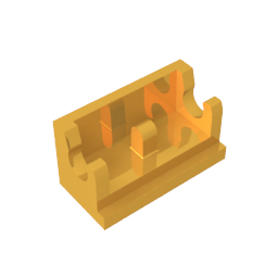 GDS-829 - Hinge Brick 1 x 2 Base