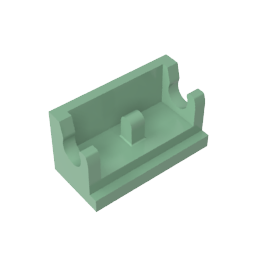 GDS-829 - Hinge Brick 1 x 2 Base