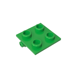 GDS-830 - Hinge Brick 2 x 2 Top Plate Thin