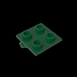 GDS-830 - Hinge Brick 2 x 2 Top Plate Thin