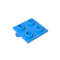 GDS-830 - Hinge Brick 2 x 2 Top Plate Thin