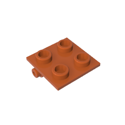GDS-830 - Hinge Brick 2 x 2 Top Plate Thin