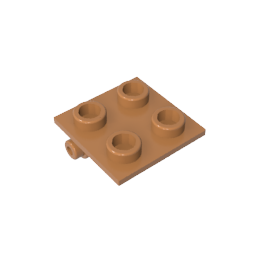 GDS-830 - Hinge Brick 2 x 2 Top Plate Thin