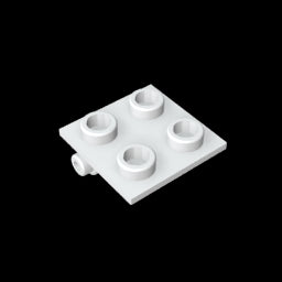 GDS-830 - Hinge Brick 2 x 2 Top Plate Thin
