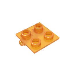 GDS-830 - Hinge Brick 2 x 2 Top Plate Thin
