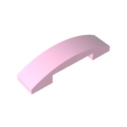 GDS-831 - Slope Curved 4 x 1 Double with No Studs