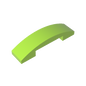 GDS-831 - Slope Curved 4 x 1 Double with No Studs