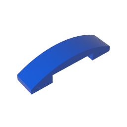 GDS-831 - Slope Curved 4 x 1 Double with No Studs