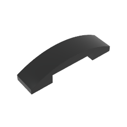 GDS-831 - Slope Curved 4 x 1 Double with No Studs