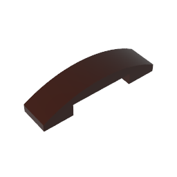 GDS-831 - Slope Curved 4 x 1 Double with No Studs