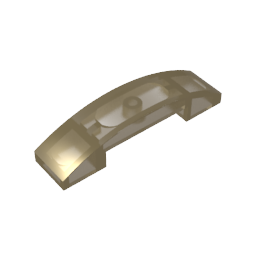 GDS-831 - Slope Curved 4 x 1 Double with No Studs