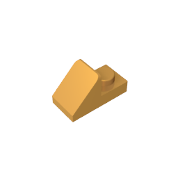 GDS-832 - Slope 45 Degrees 2 x 1 with 2/3 Cutout [Original Version]