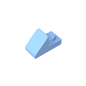 GDS-832 - Slope 45 Degrees 2 x 1 with 2/3 Cutout [Original Version]