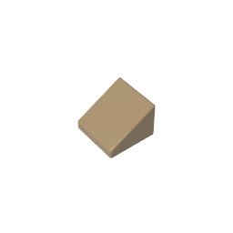 GDS-833 - Slope 30 Degrees 1 x 1 x 2/3 (Cheese Slope)