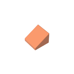GDS-833 - Slope 30 Degrees 1 x 1 x 2/3 (Cheese Slope)