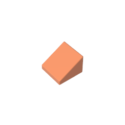 GDS-833 - Slope 30 Degrees 1 x 1 x 2/3 (Cheese Slope)