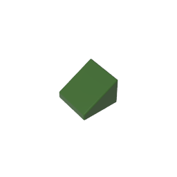 GDS-833 - Slope 30 Degrees 1 x 1 x 2/3 (Cheese Slope)