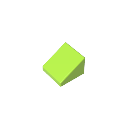 GDS-833 - Slope 30 Degrees 1 x 1 x 2/3 (Cheese Slope)