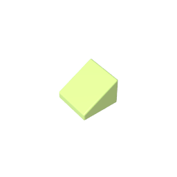GDS-833 - Slope 30 Degrees 1 x 1 x 2/3 (Cheese Slope)