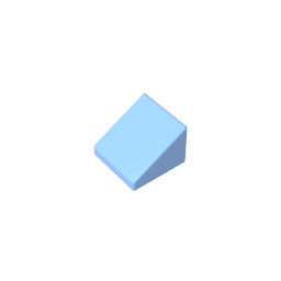GDS-833 - Slope 30 Degrees 1 x 1 x 2/3 (Cheese Slope)