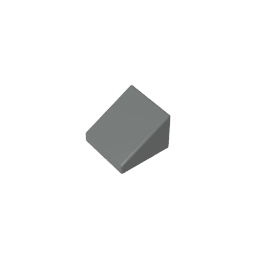 GDS-833 - Slope 30 Degrees 1 x 1 x 2/3 (Cheese Slope)