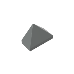 GDS-834 - Slope 45 Degrees 2 x 1 Triple with Inside Stud Holder