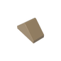 GDS-835 - Slope 45 Degrees 2 x 1 Double with Ovoid Bottom Pin