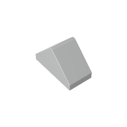 GDS-835 - Slope 45 Degrees 2 x 1 Double with Ovoid Bottom Pin