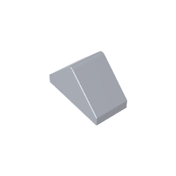 GDS-835 - Slope 45 Degrees 2 x 1 Double with Ovoid Bottom Pin