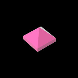GDS-837 - Slope 45 Degrees 1 x 1 x 2/3 Quadruple Convex